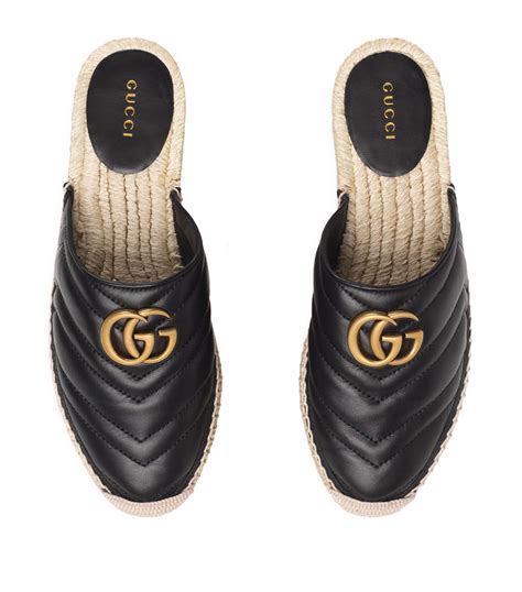 gucci espadrille mules|Gucci Mules for Women .